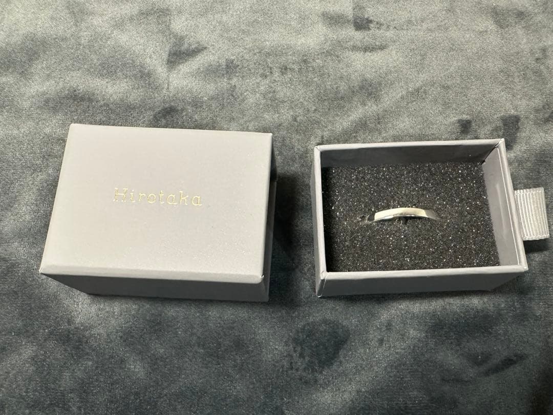 SK HIROTAKA ヒロタカ　ピアス　k10 シルバー