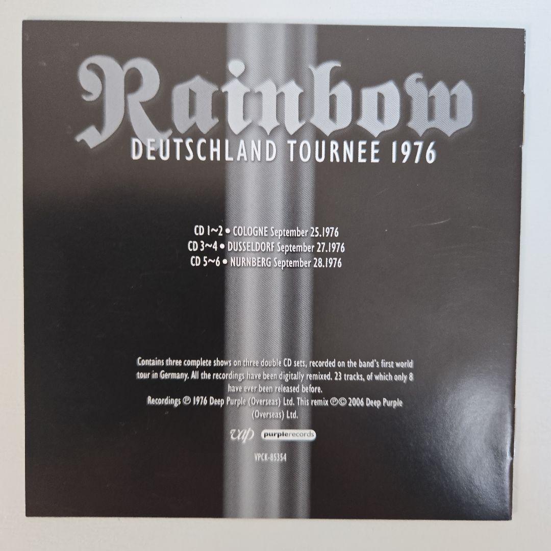 レインボー／ライブ・イン・ジャーマニー1976　CD6枚組
