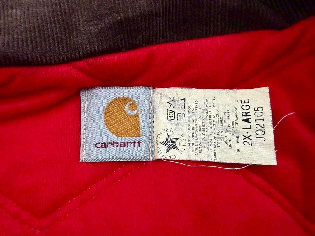超超スペシャル 80s カーハート サンタフェジャケット ブラック XXL 黒