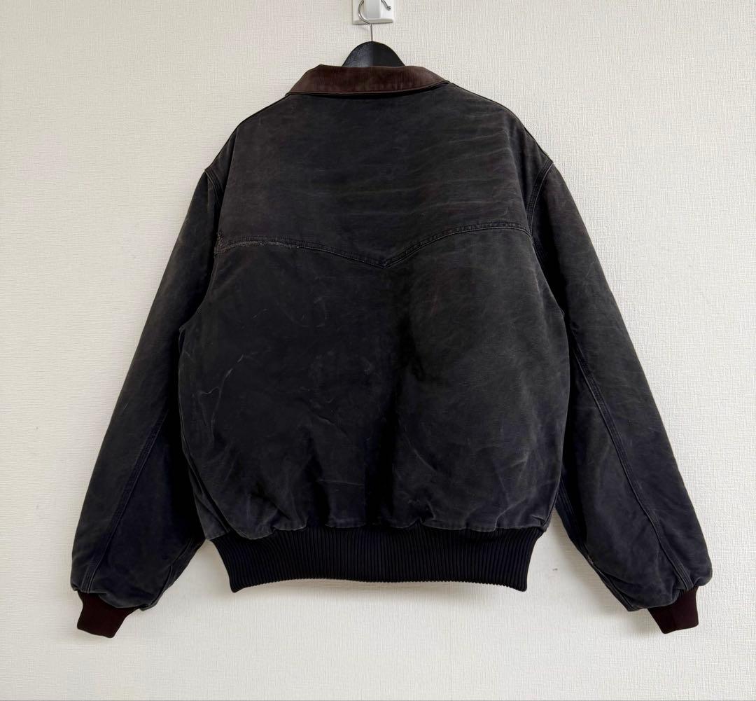 超超スペシャル 80s カーハート サンタフェジャケット ブラック XXL 黒