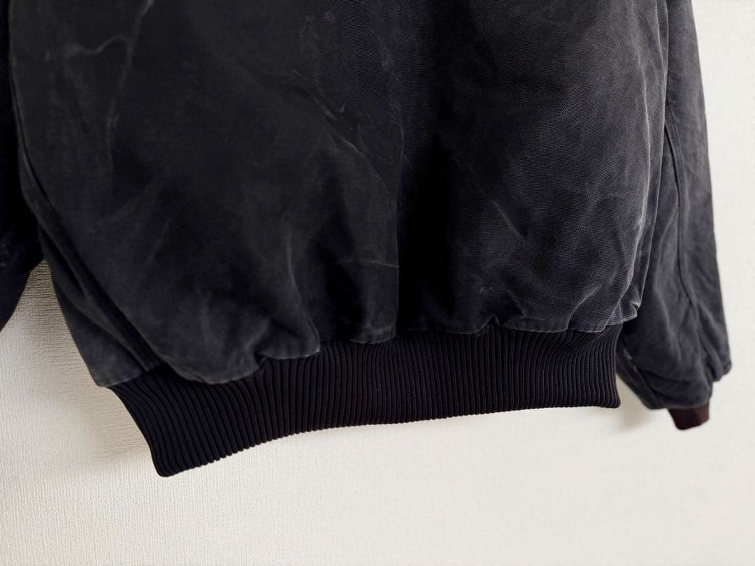 超超スペシャル 80s カーハート サンタフェジャケット ブラック XXL 黒