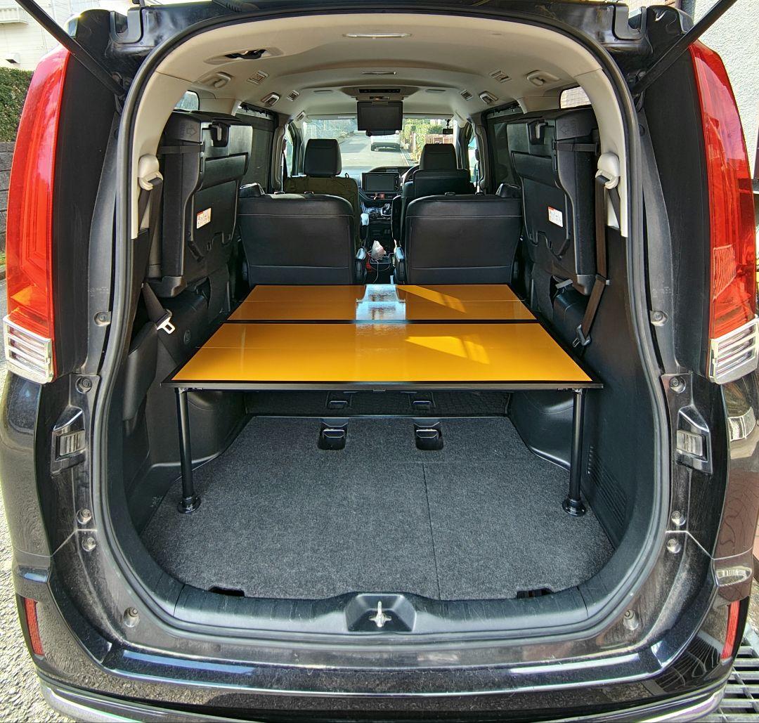 マットつき　80系　ヴォクシー、ノア、エスクァイア　収納　ベッドキット