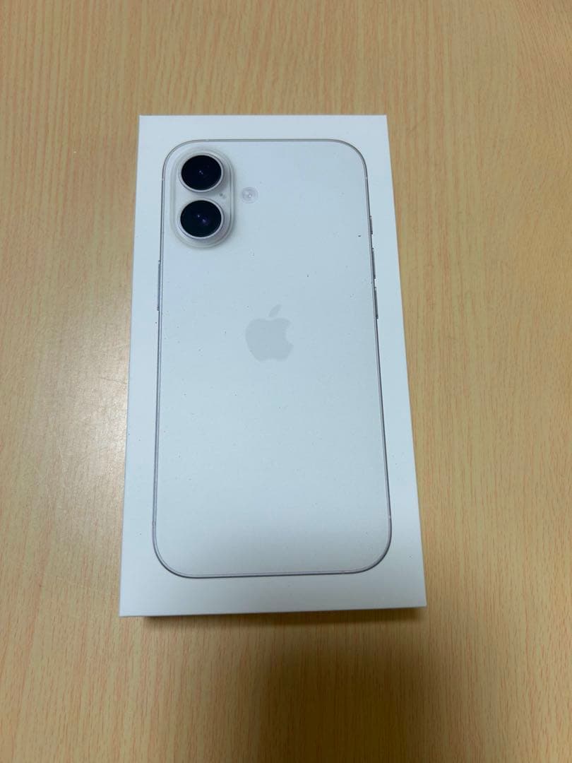 【新品未開封】iPhone16 128G SIMフリー　ホワイト
