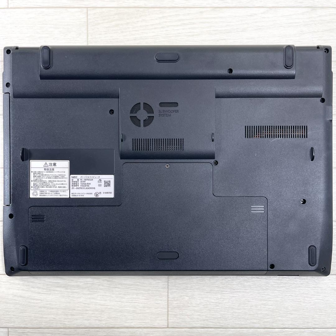 NEC i7 SSD512＋HDD1T メモリ16 タッチパネル ノートパソコン