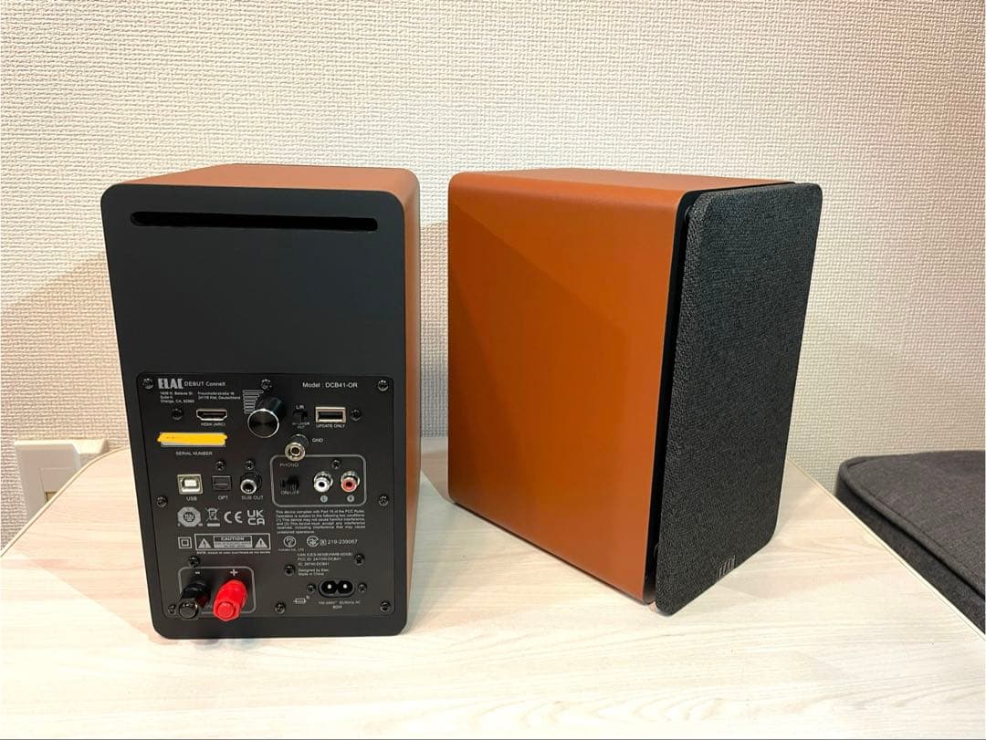 【未使用】ELAC Debut ConneX オレンジ 50ペア限定カラー