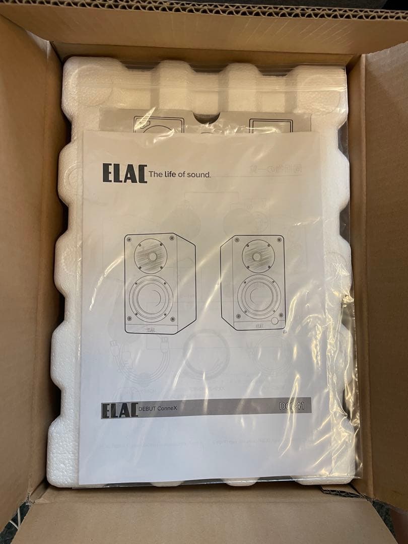 【未使用】ELAC Debut ConneX オレンジ 50ペア限定カラー