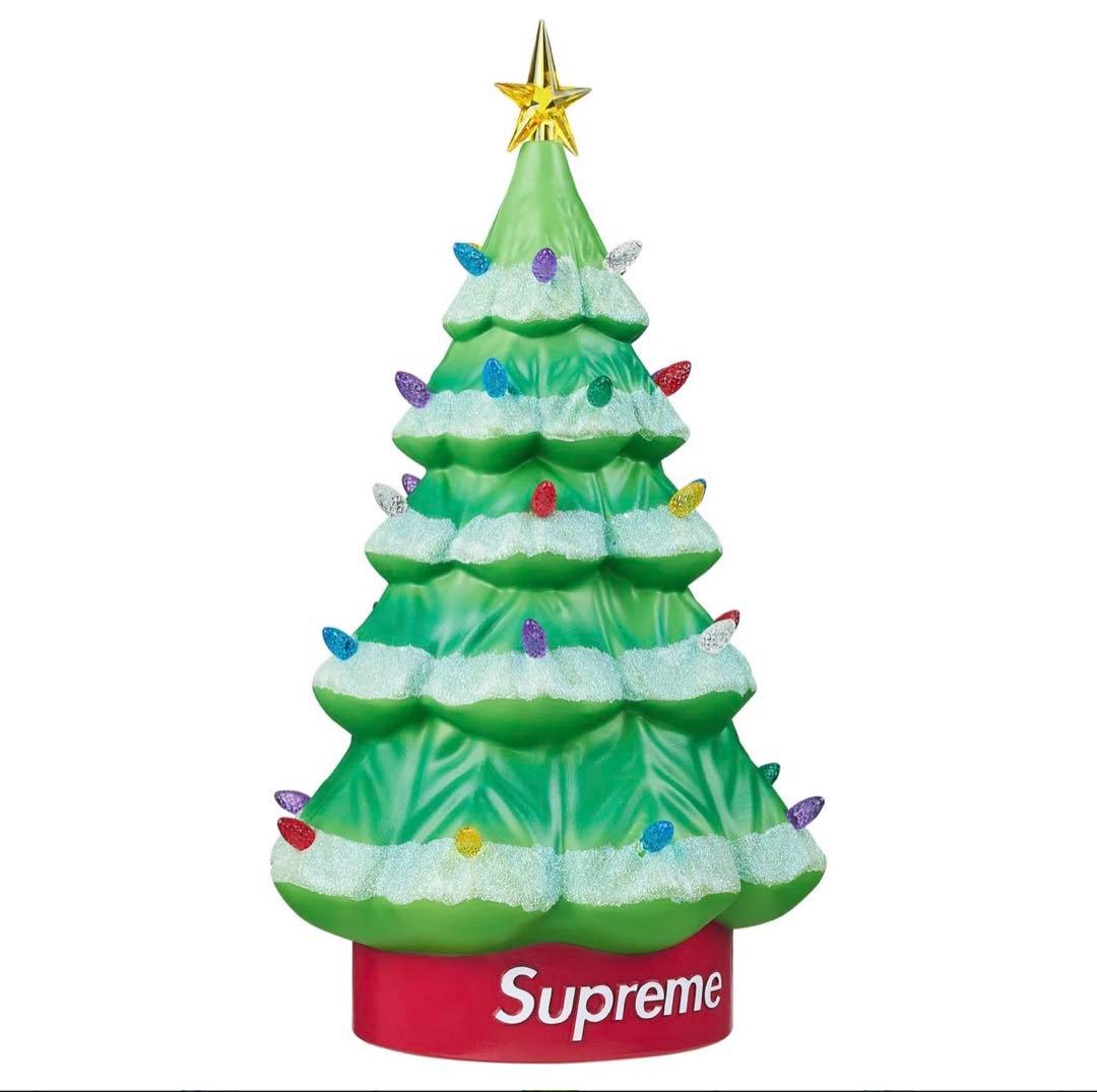 Supreme 15\" Holiday Tree 緑 電飾 クリスマスツリー