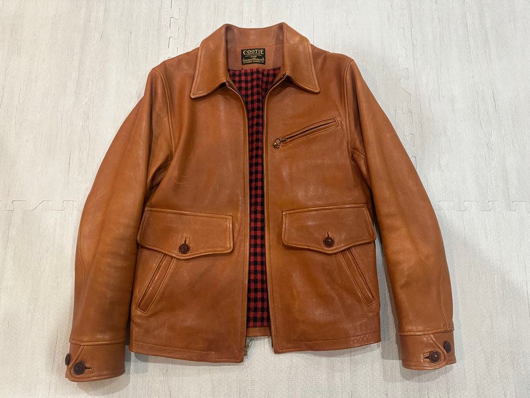 COOTIE PRODUCTIONS レザージャケット