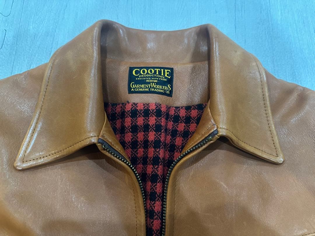 COOTIE PRODUCTIONS レザージャケット