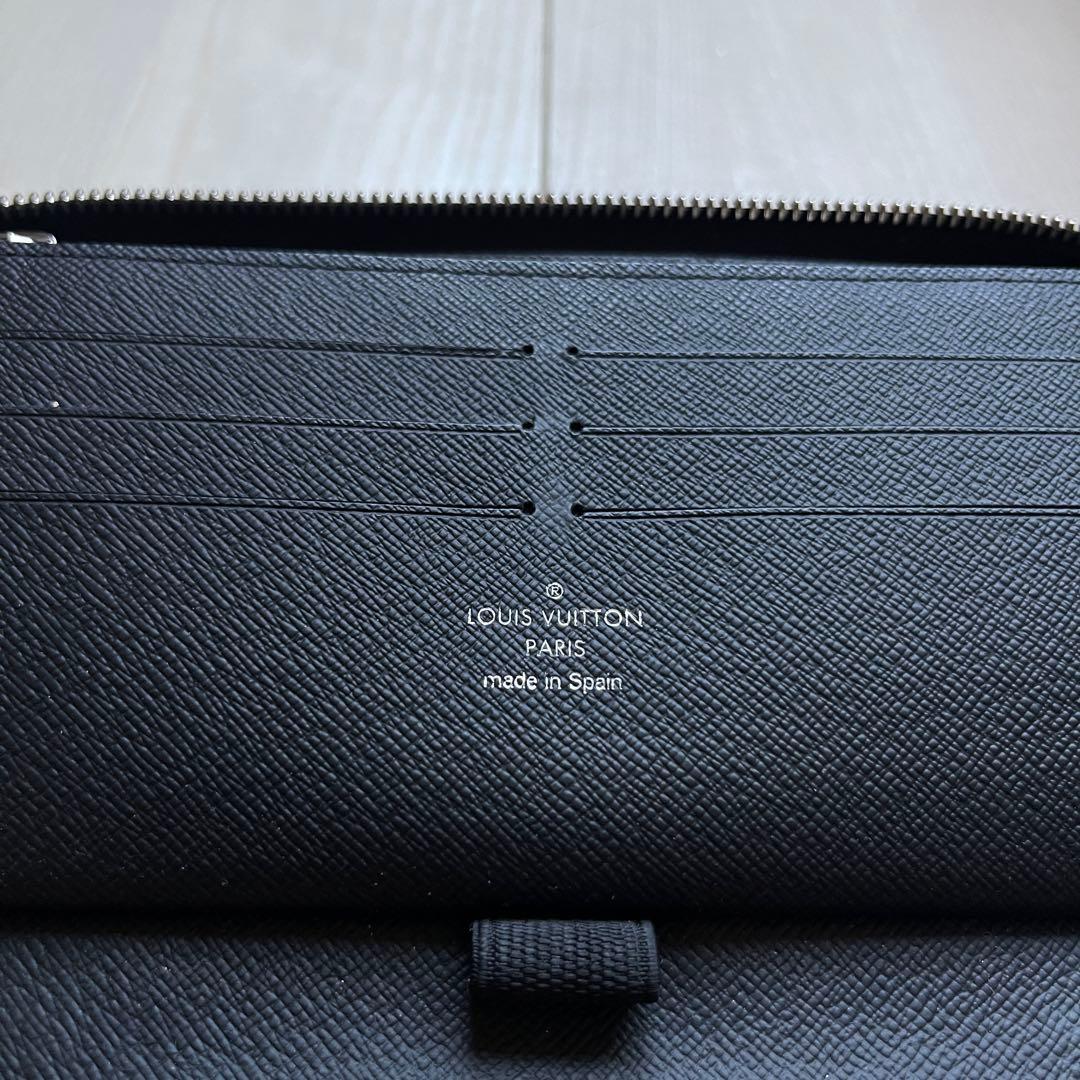 【美品】Louis Vuitton ブラック 長財布