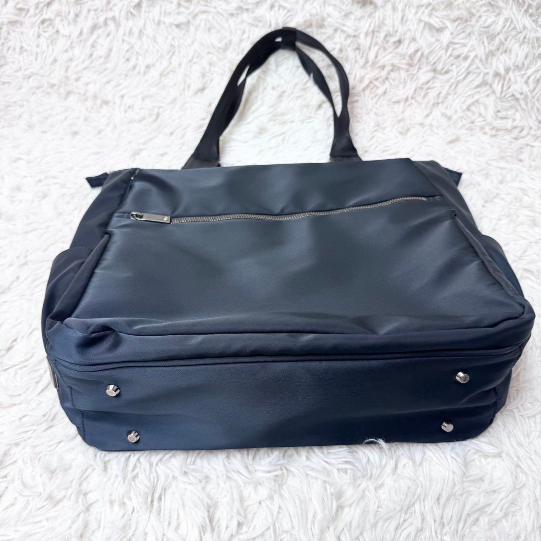 【新品未使用】ace. エース ビジネス トートバッグ ネイビー A4 pc対応