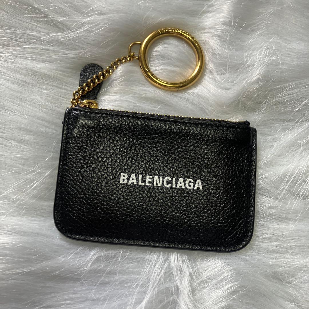 バレンシアガ　キーリング　ストラップ　財布　小銭入れ　0703