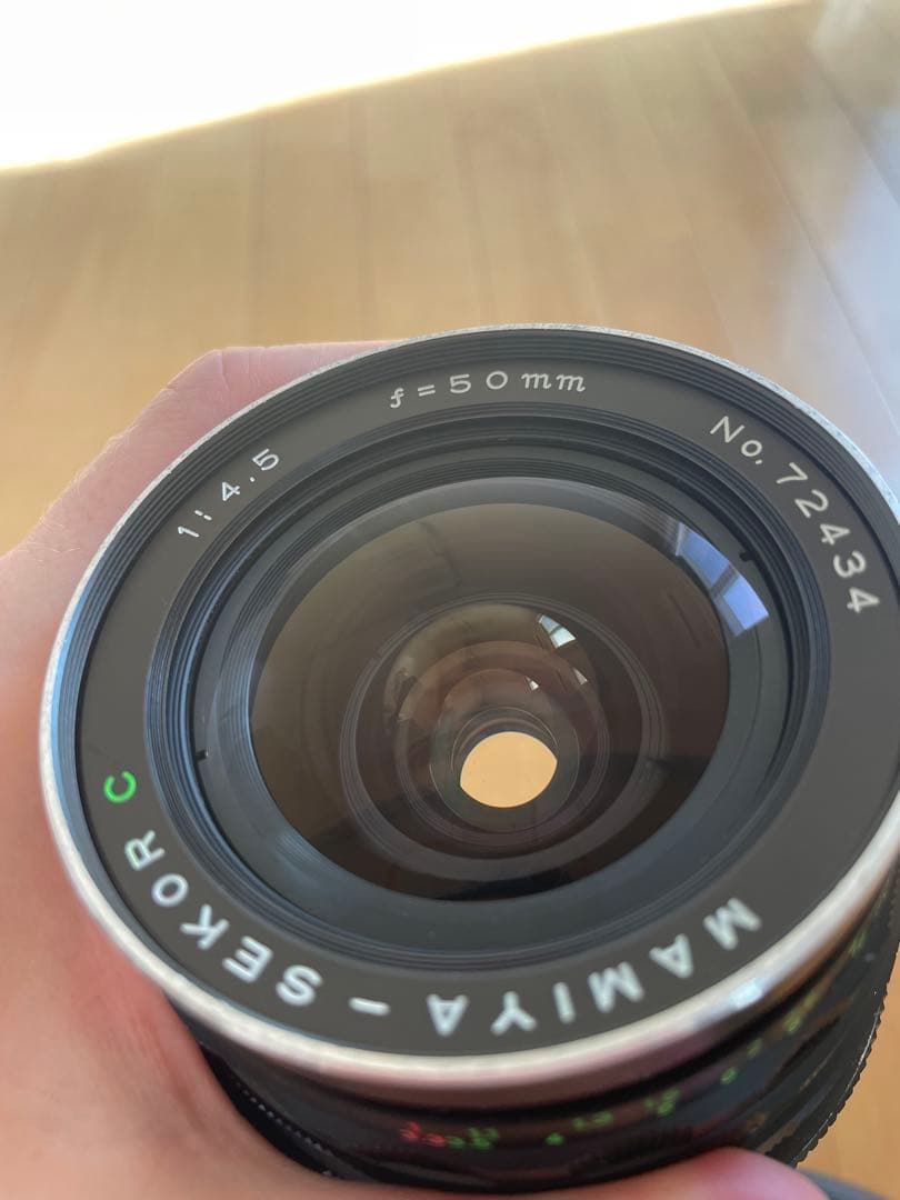 Mamiya Sekor C 50mm f4.5 RB レンズ