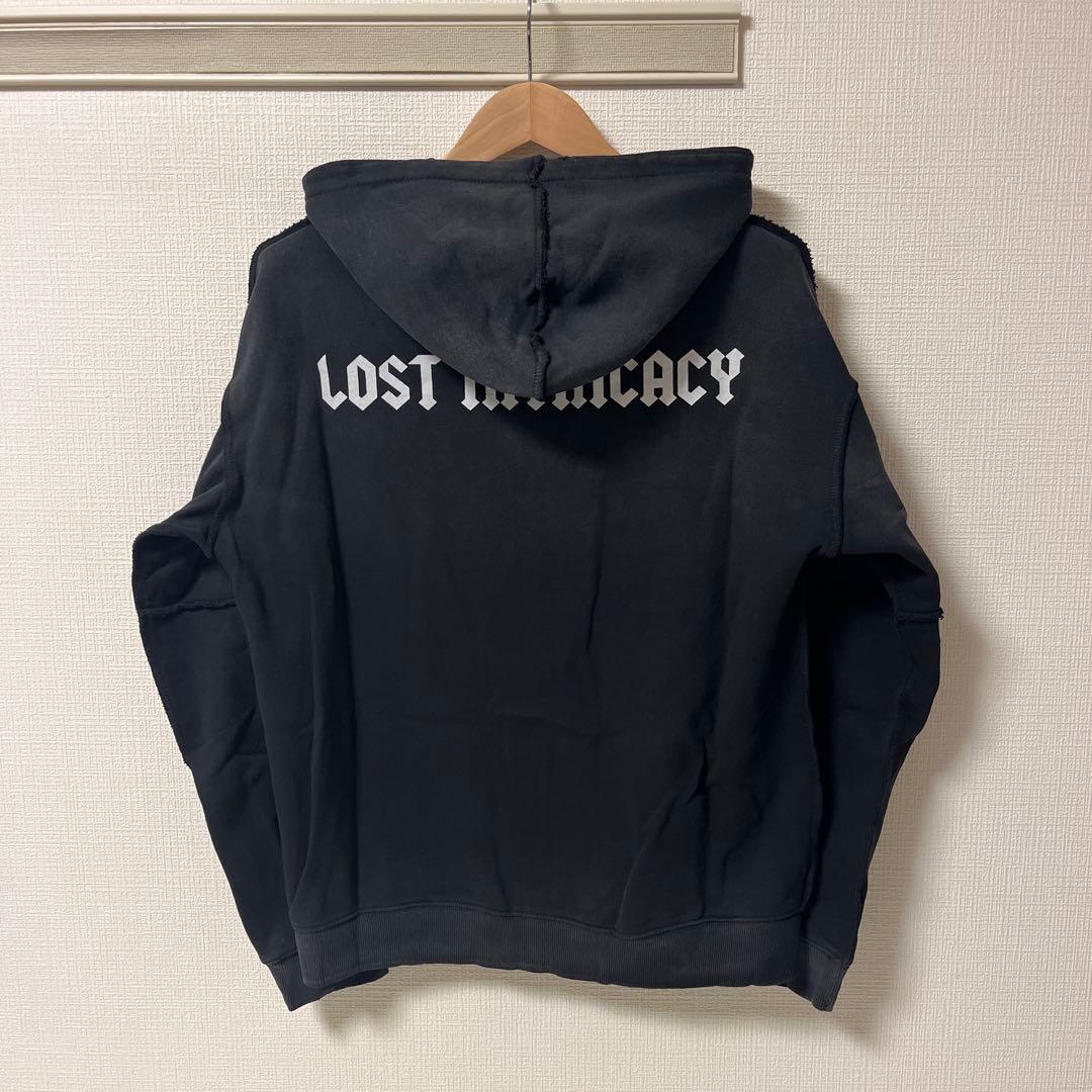【希少品】 LOST INTRICACY BLACK ジップ パーカー Mサイズ