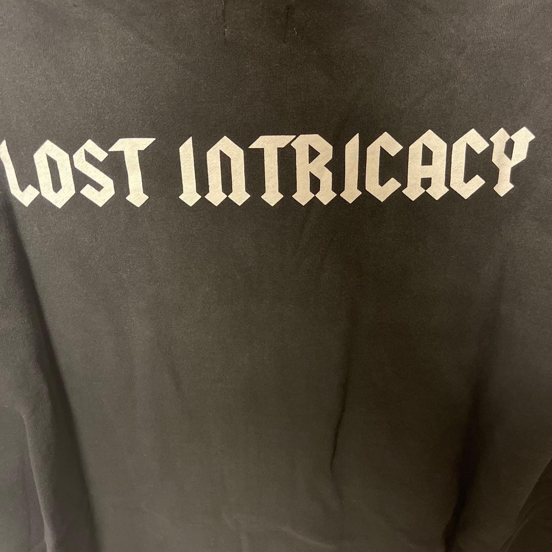 【希少品】 LOST INTRICACY BLACK ジップ パーカー Mサイズ