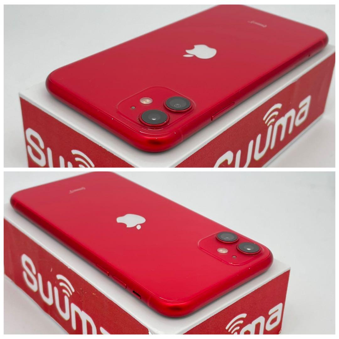 A 86% iPhone 11 256 GB SIMフリー レッド 本体