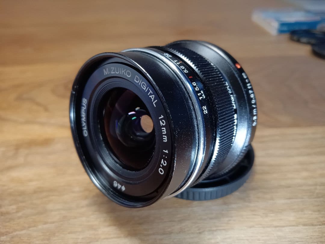 【円偏光フィルター付】 OLYMPUS M.ZUIKO 12mm F2.0 ED