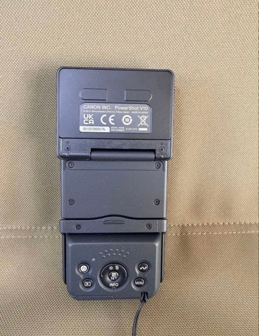 【値下げ不可】Canon PowerShot V10 【箱なし】