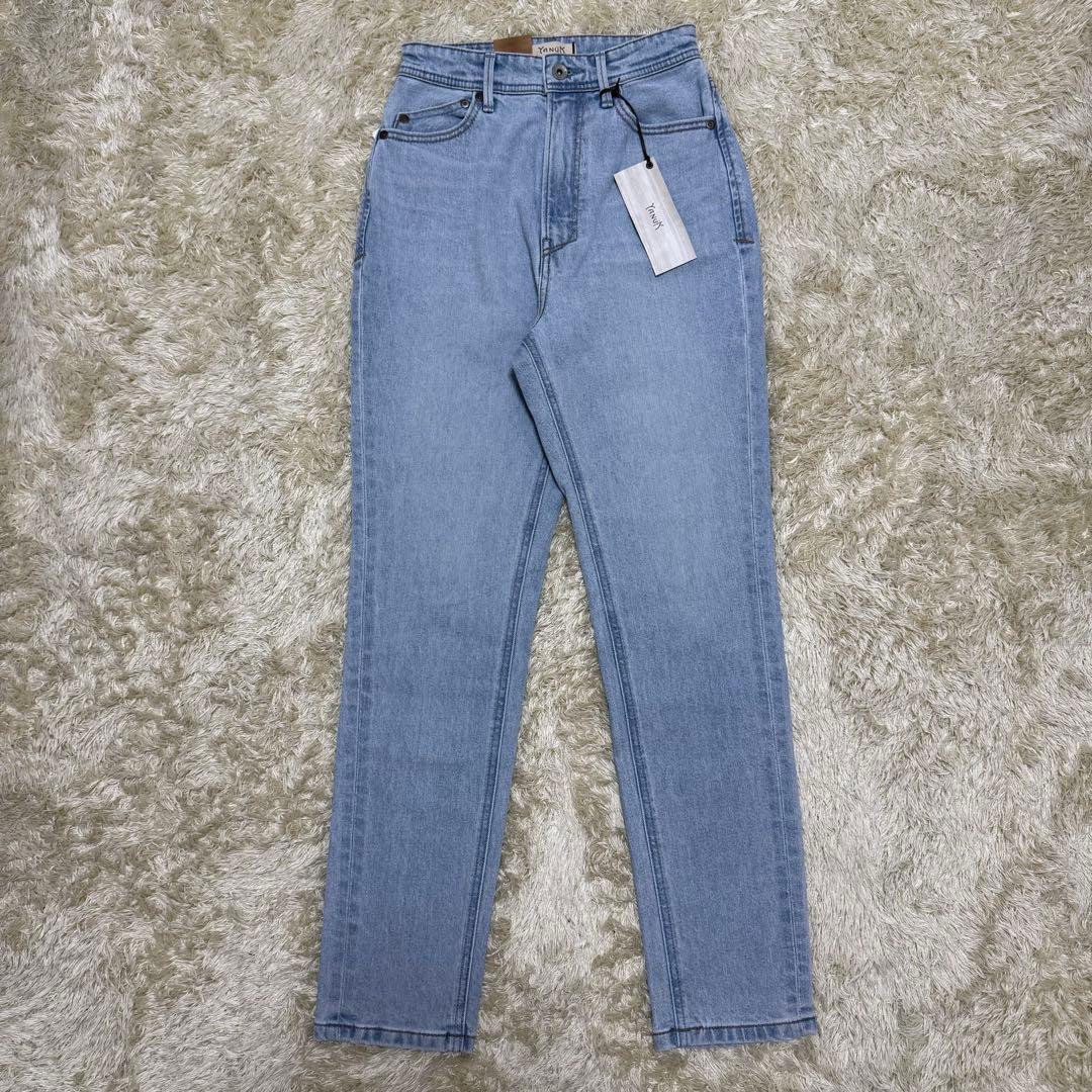 【新品】 樋口かほり ✖︎ YANUK クラシックテーパード　デニムパンツ　23