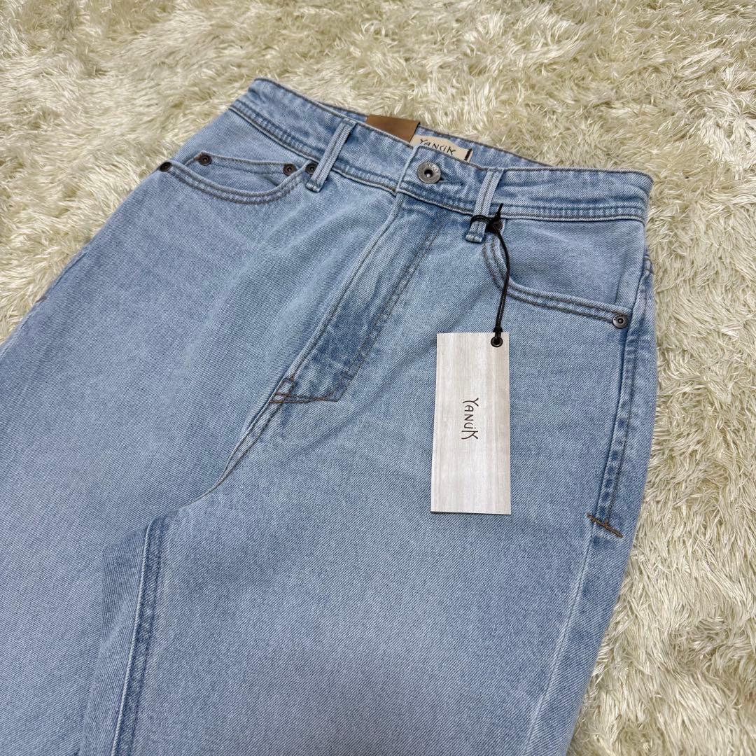 【新品】 樋口かほり ✖︎ YANUK クラシックテーパード　デニムパンツ　23