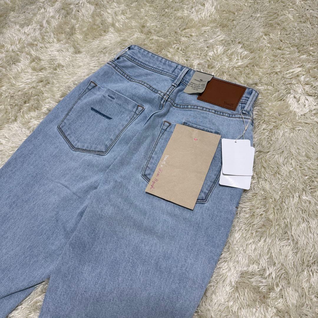 【新品】 樋口かほり ✖︎ YANUK クラシックテーパード　デニムパンツ　23