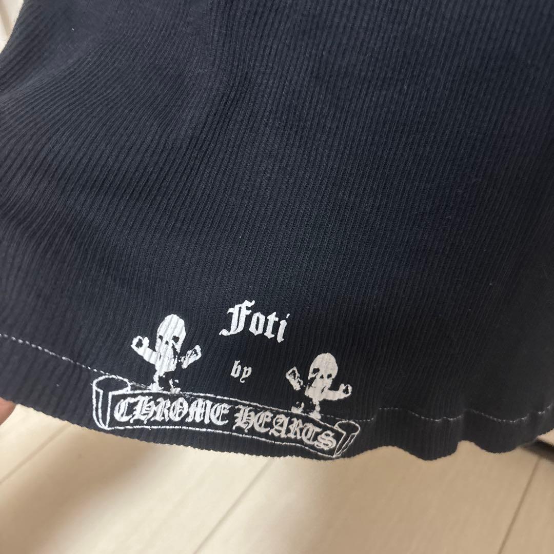 CHROME HEARTS ブラックタンクトップ S