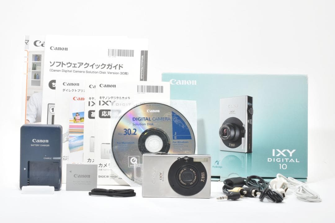 美品 Canon IXY DIGITAL 10 ブラック デジタルカメラ