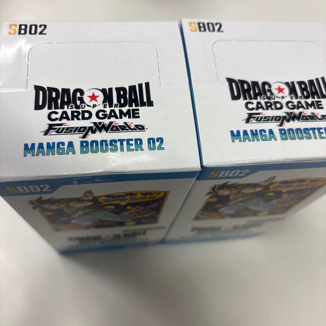 ドラゴンボールカードゲーム MANGA BOOSTER 02 2box