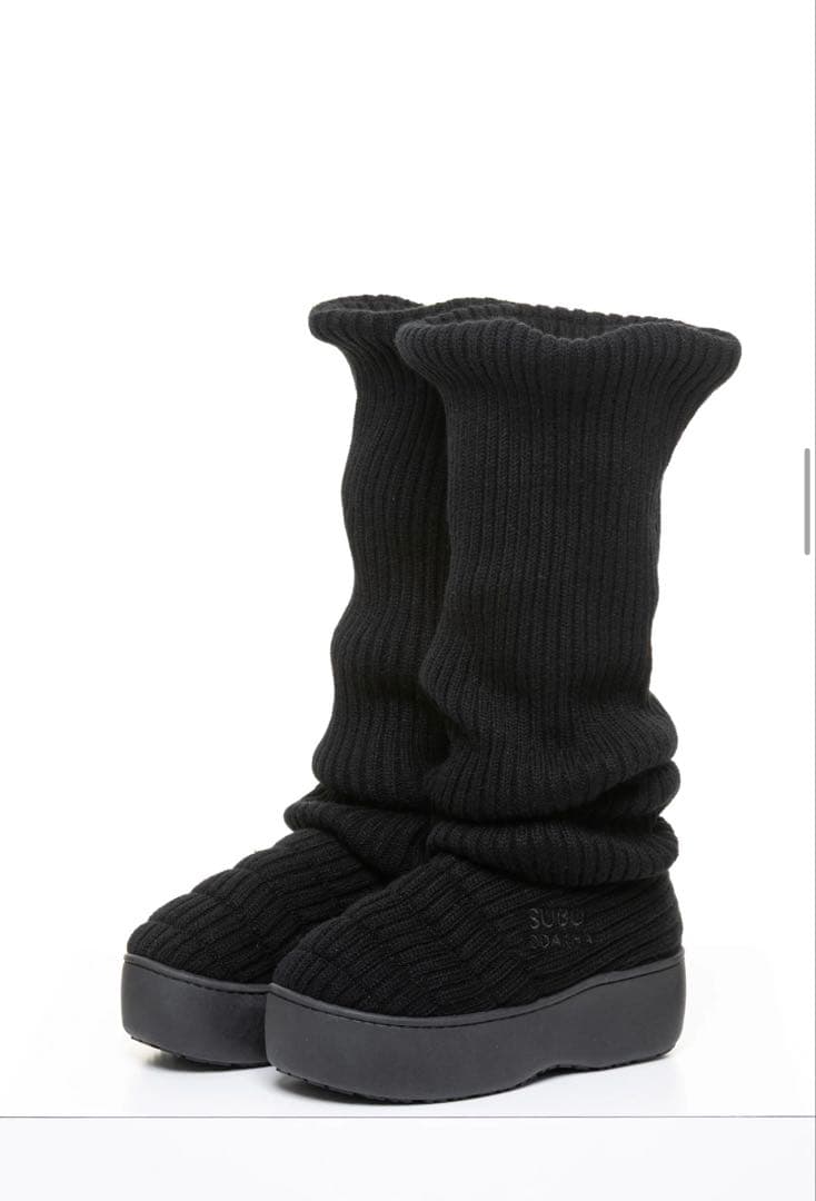 SUBU×ODAKHAコラボ　ルーズソックスブーツ　0サイズ