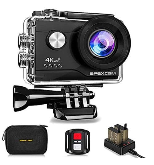 Apexcam アクションカメラ 4K高画質 2000万画素 SONYセンサー