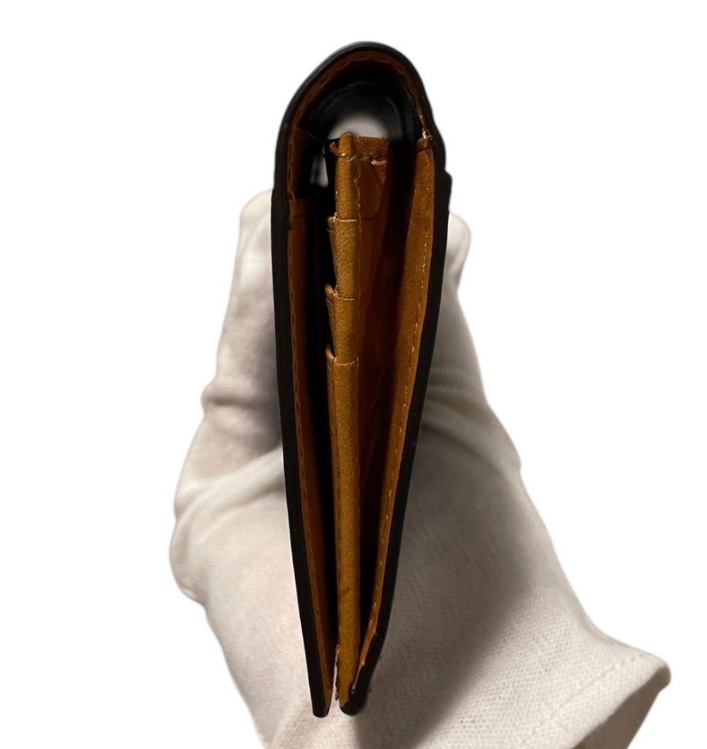 ROCADO ロカド シェルコードバン 二つ折り 長財布 馬革 ダークグリーン