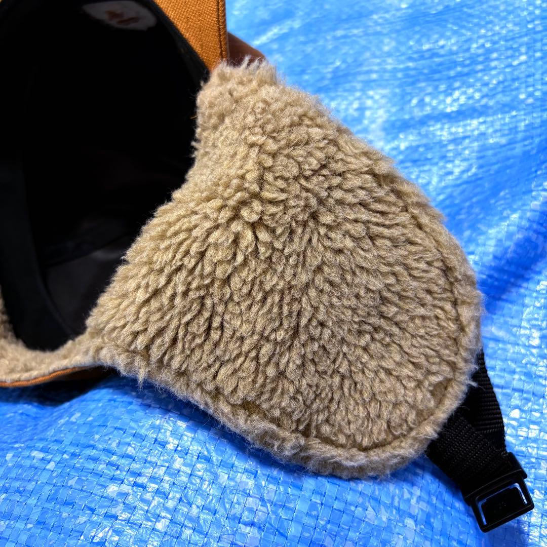 BAPE⬛︎ベイプ⬛︎フライトキャップ⬛︎ボア⬛︎キャメル