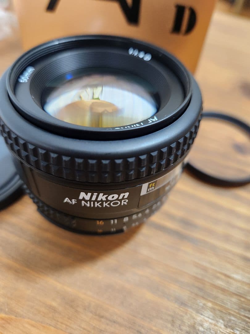 箱付き美品 Nikon ニコン AF NIKKOR 50mm f/1.4 D