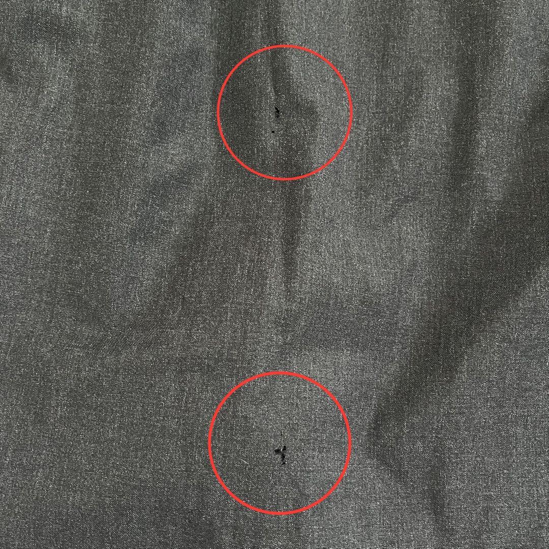 【コムデギャルソン】長袖シャツ 毛100 フランス製 シンプル 無地 ナチュラル