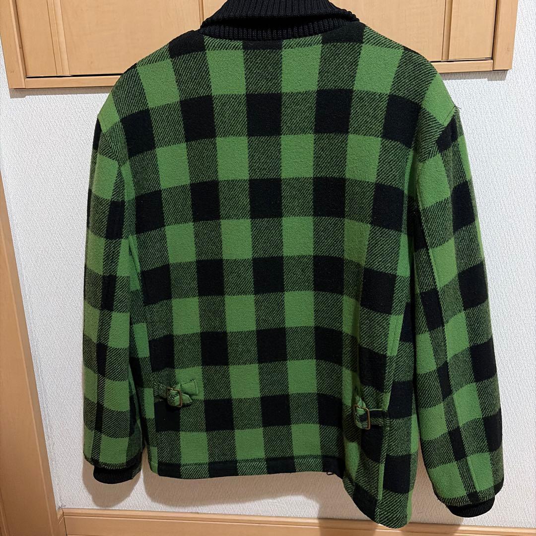 テンダーロインランバージャックジャケット黒✖️緑　L