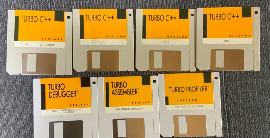 TURBOC++ PROFESSIONALBORLAND ジャンク（管理番号U）