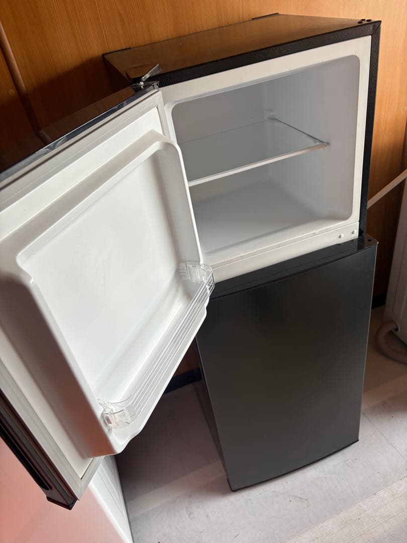 冷蔵庫MAXZEN 2ドア冷凍 冷蔵庫138L 2019年JR138ML01GM