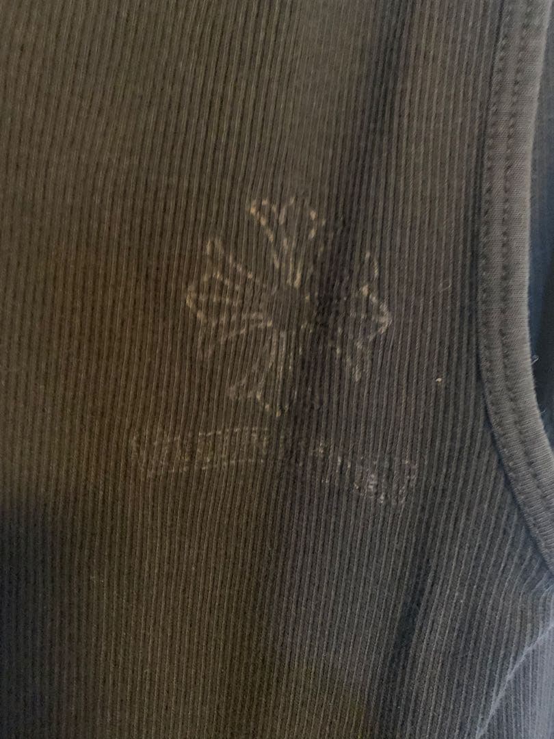 クロムハーツ　タンクトップ　黒