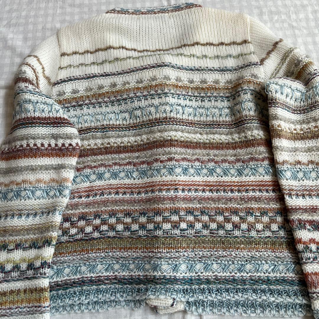 佐藤繊維iines ニットカーディガン 新品