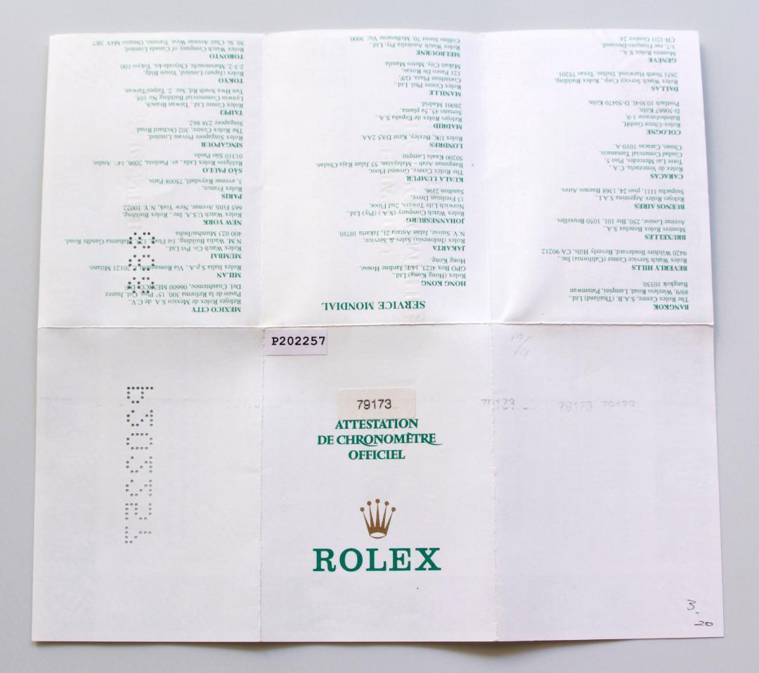 ロレックスデイトジャスト７９１７３の関連品