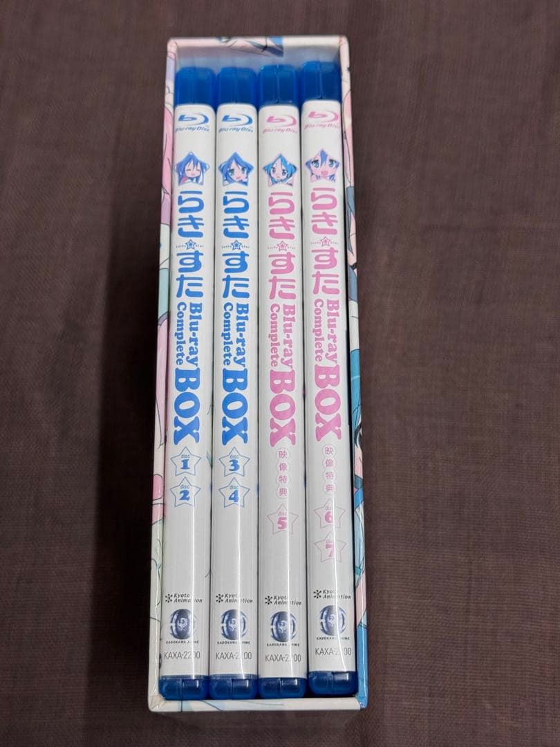 らき☆すた ブルーレイ コンプリートBOX〈初回限定生産・7枚組〉　BD