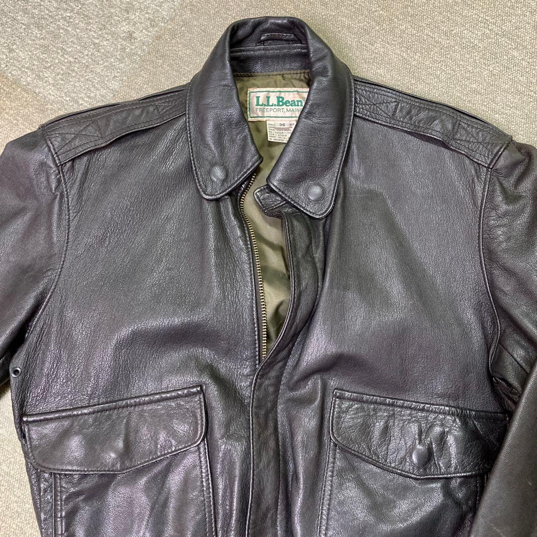 LL Bean A-2 フライトジャケット 36 Made in USA