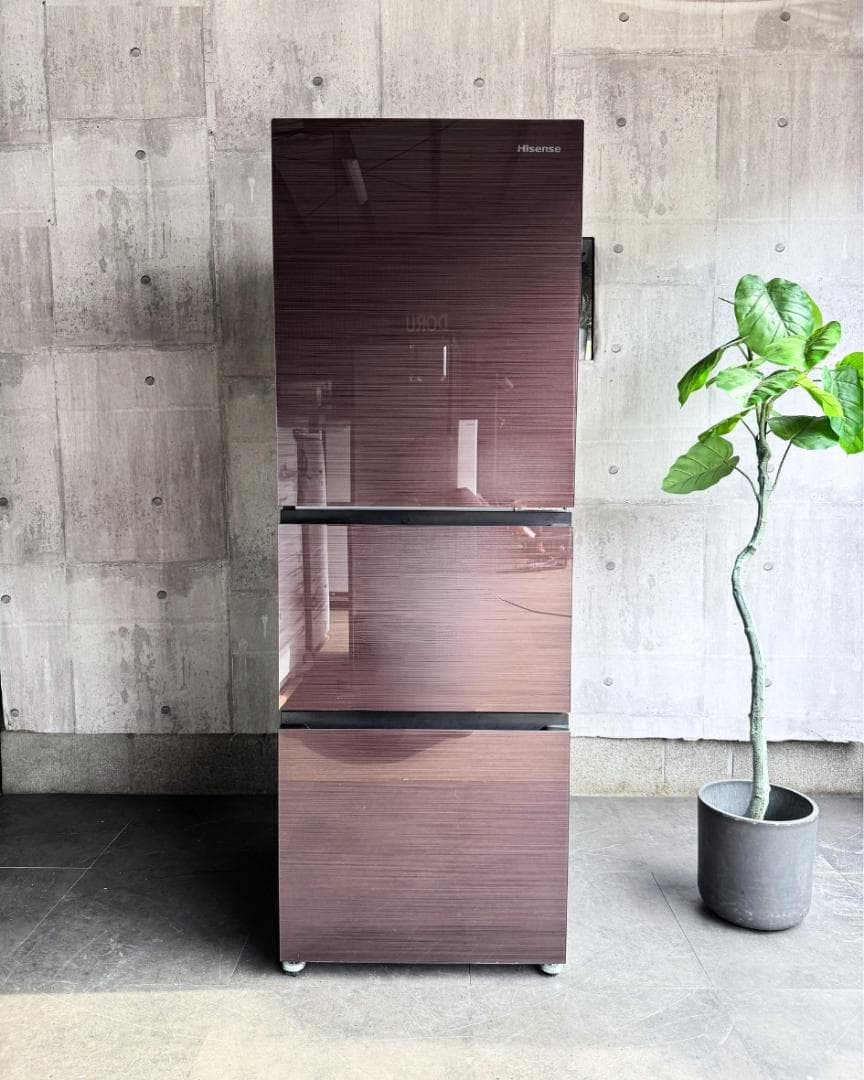 設置まで✨ Hisense ファミリー用大型冷蔵庫 282L✨ 2022年製⭕️