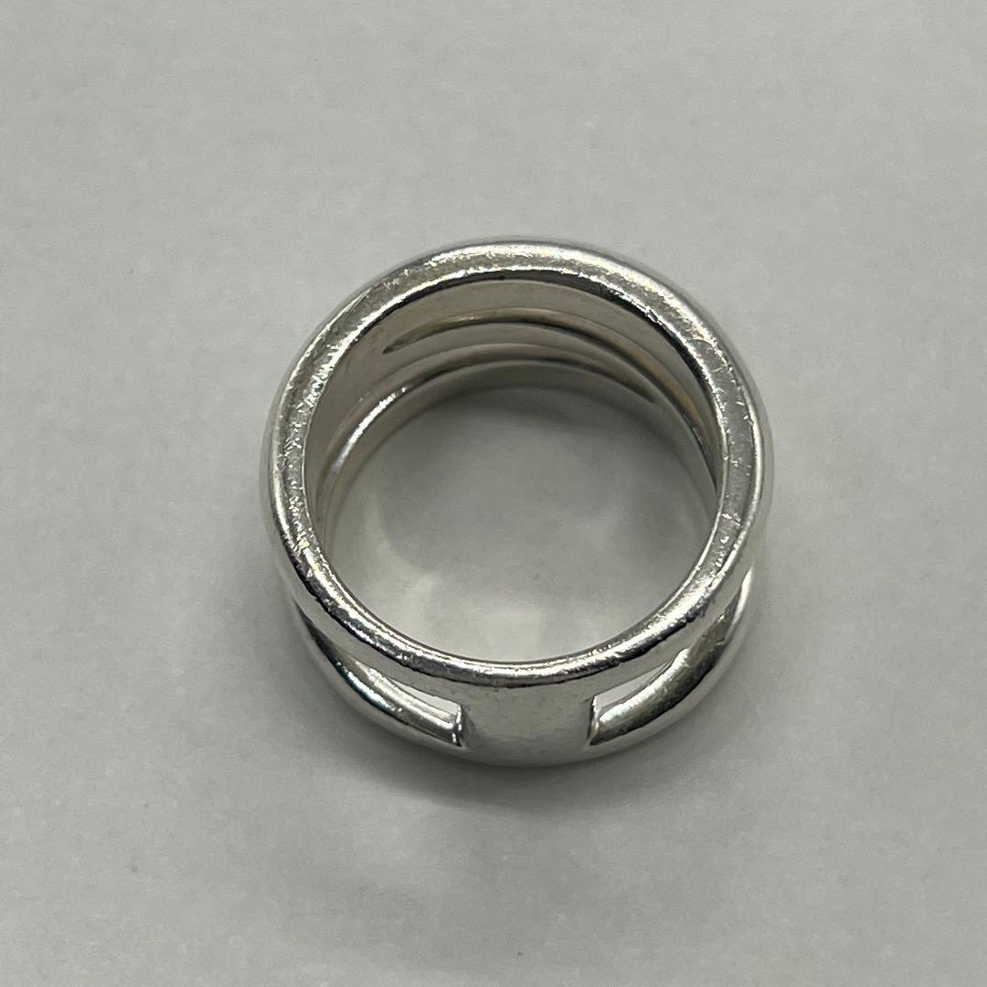 ティファニー TIFFANY ダイアゴナルリング 14号 SV925