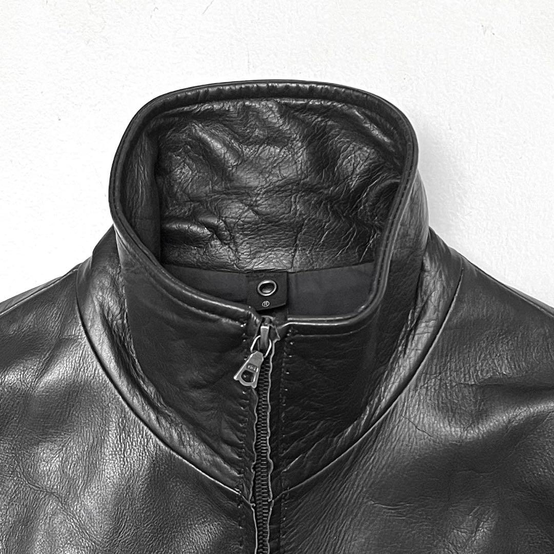 wjk カルぺディエムレザー ライダースジャケット(S)