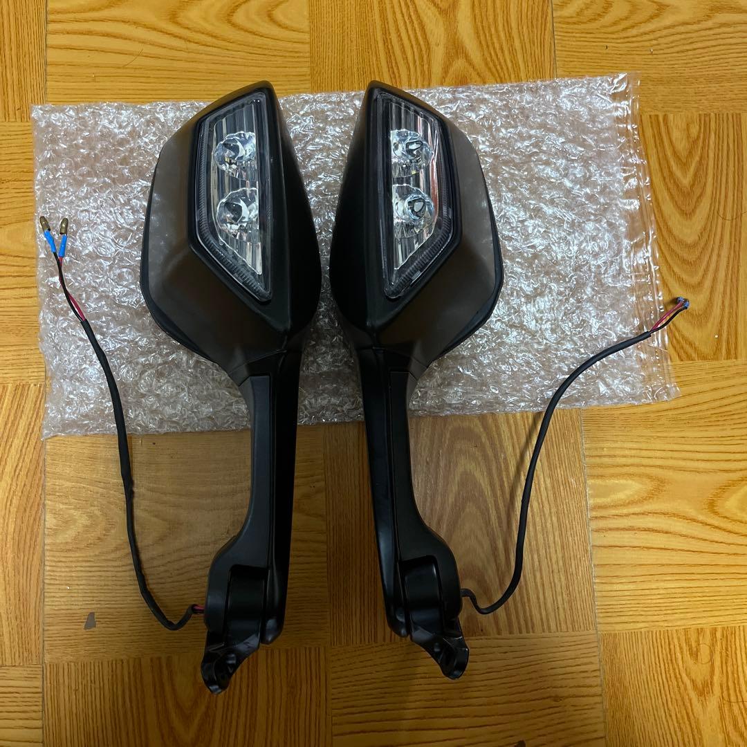 ZX10Rミラー LEDウィンカー付き