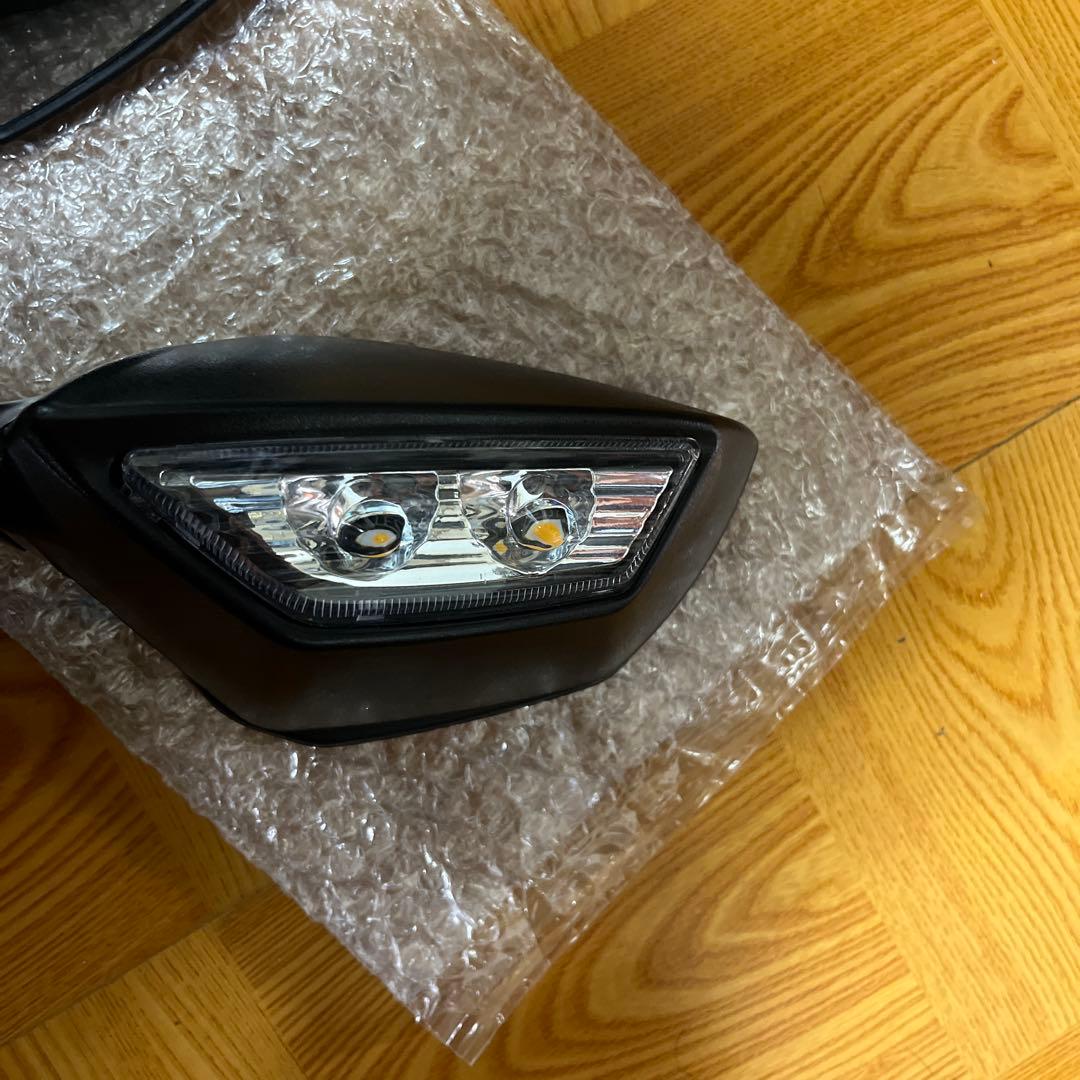 ZX10Rミラー LEDウィンカー付き