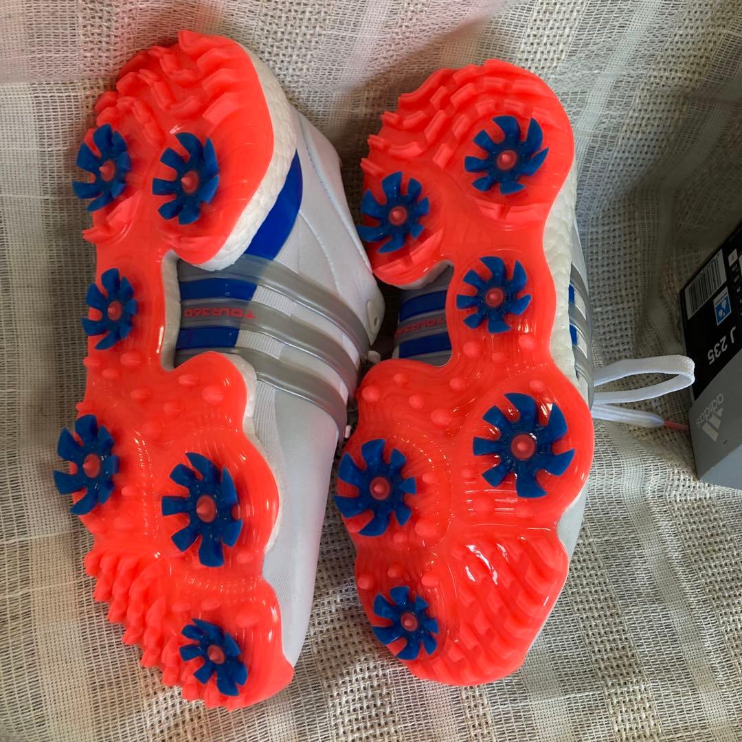 未使用adidas ゴルフシューズ 23.5cm
