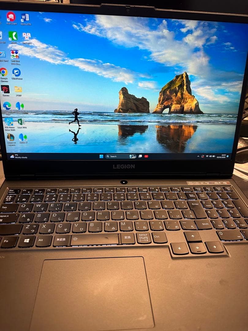 Lenovo Legion 15.6インチ ノートPC ACアダプター付き