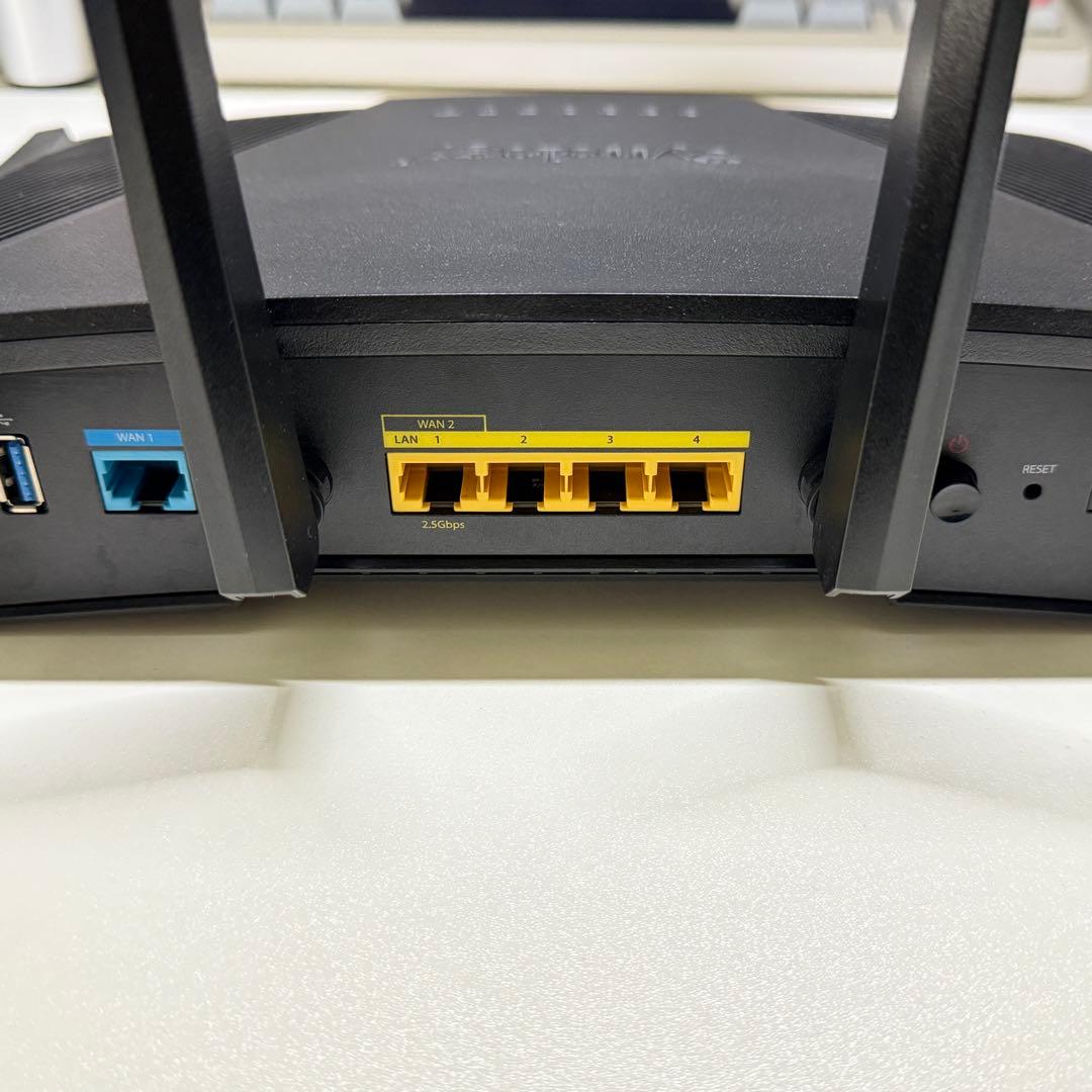 【中古】Synology RT6600AX 無線LANルーター